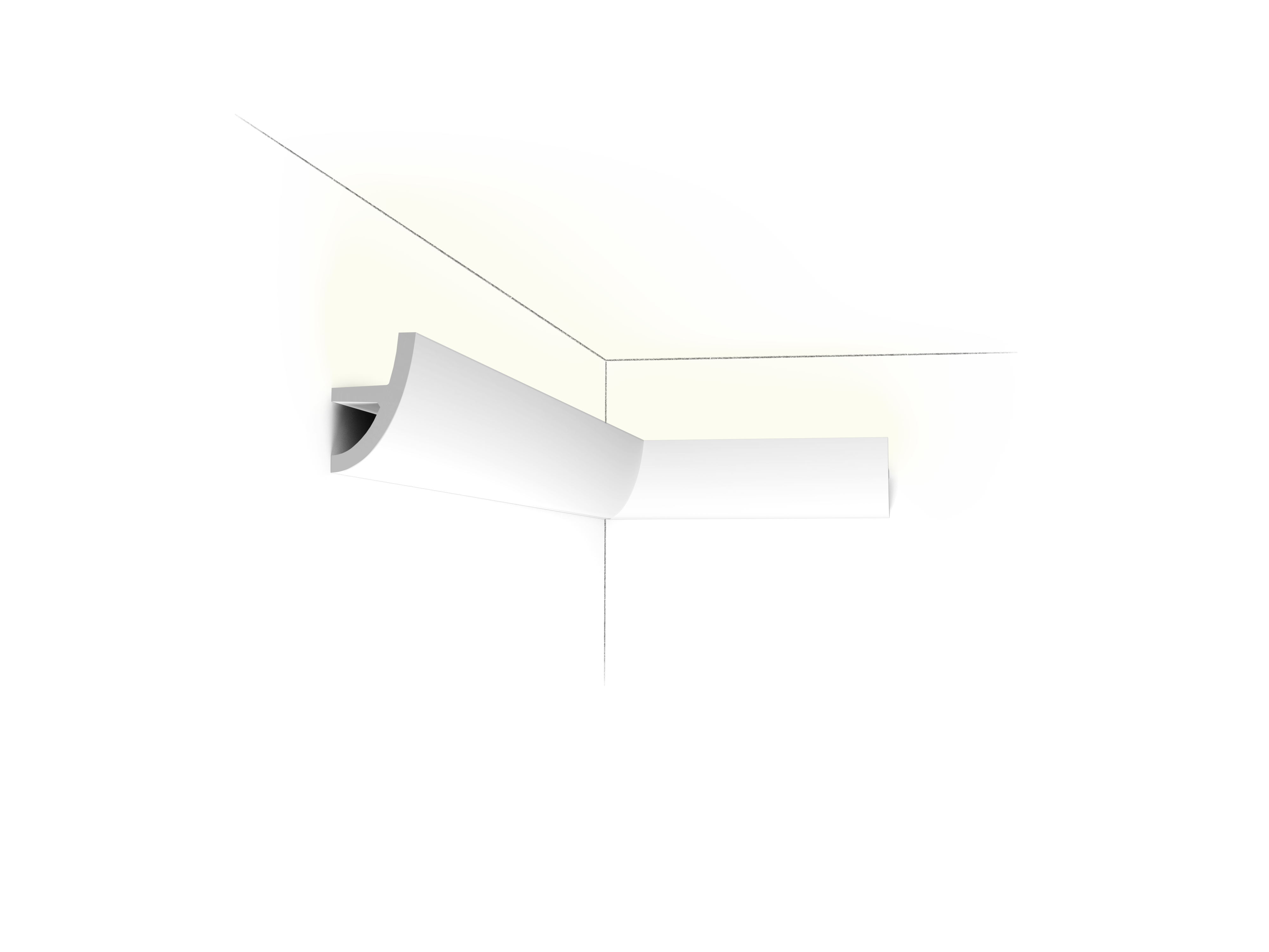 led_lighting_c373_il_trans Perfil Luz Indirecta C 373 ANTONIO - Image 1