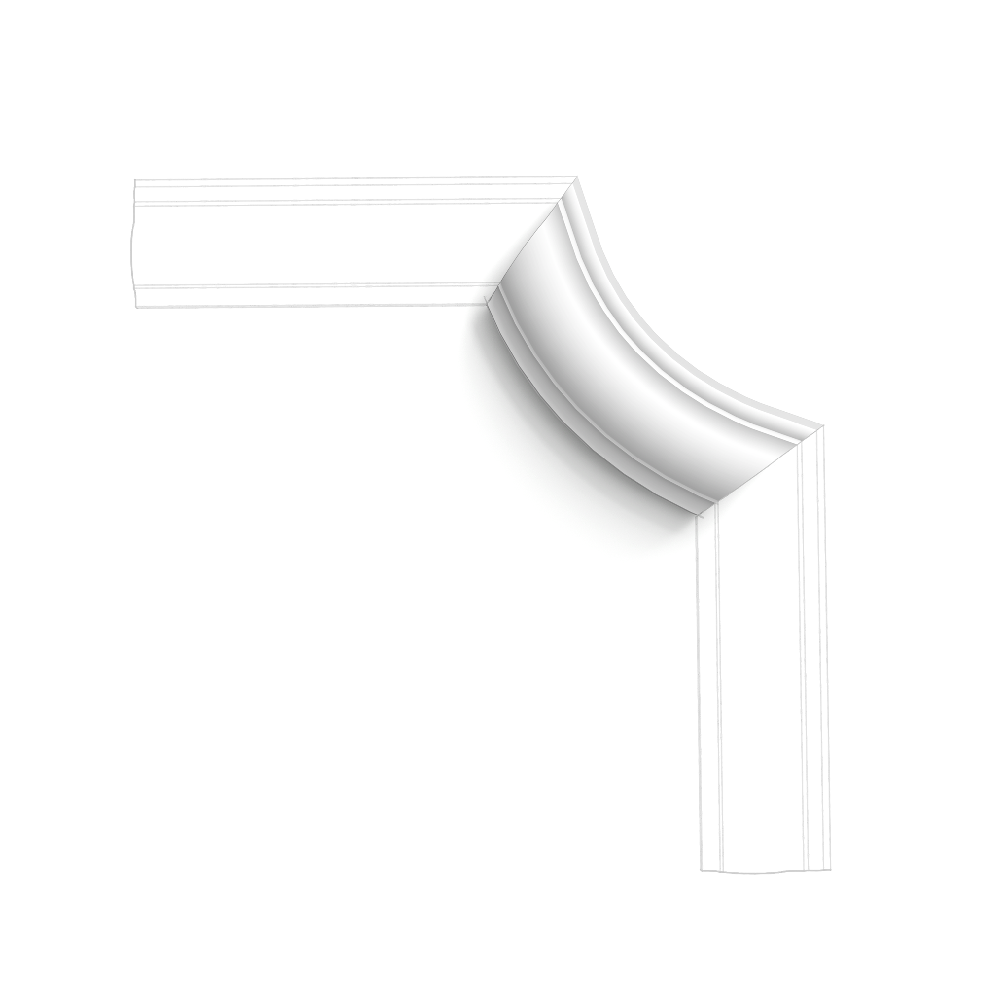 panel_mouldings_corners_p801c_p Esquinero P 801C - Image 1