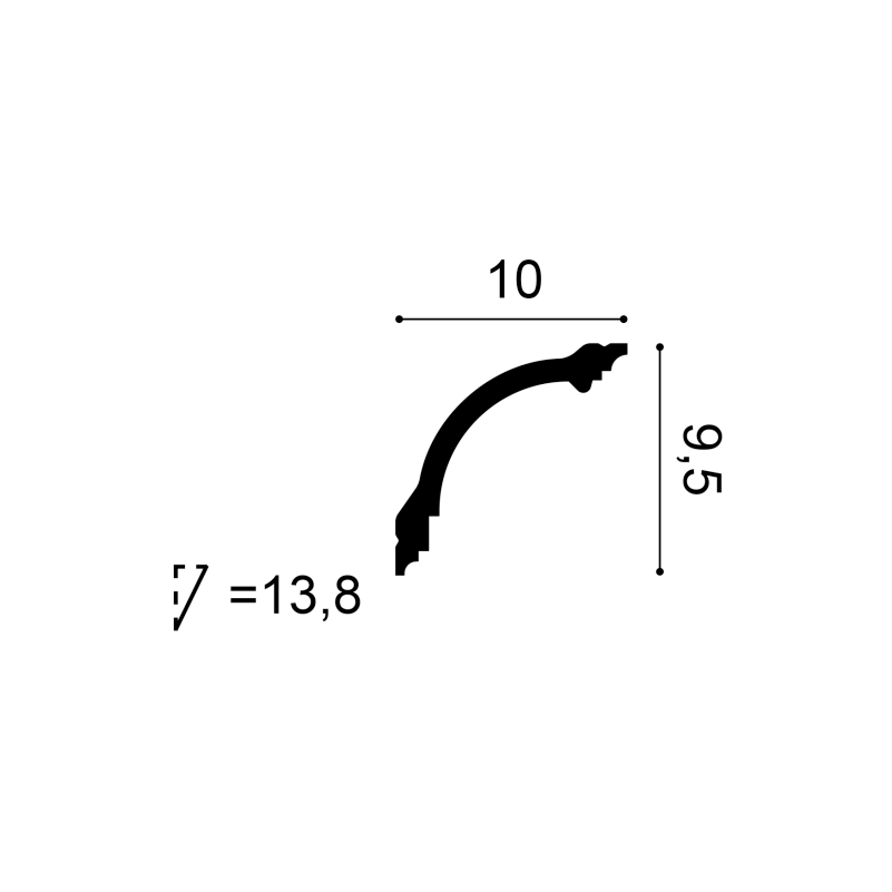 CB512N cornisa Cornisa CB 512 - Image 2