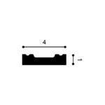 Cornisa SX 162F SQUARE - Imagen 2
