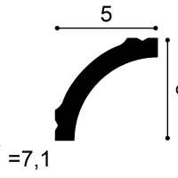 cross_cb521n_cornice_moulding--image_cross_section